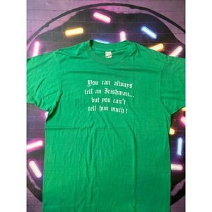 Vintage 80's Irishman shirt size XL Screen Stars tag